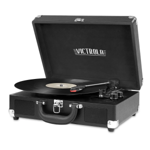 NOW $19.86 (was $69.95) Victrola Bluetooth Record Player with 3-speed Turntable & Built-in Speakers